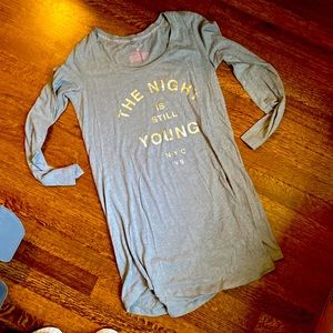 Victoria’s Secret long sleeve night shirt size small